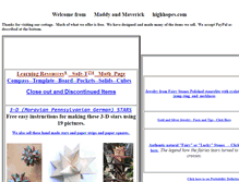 Tablet Screenshot of highhopes.com